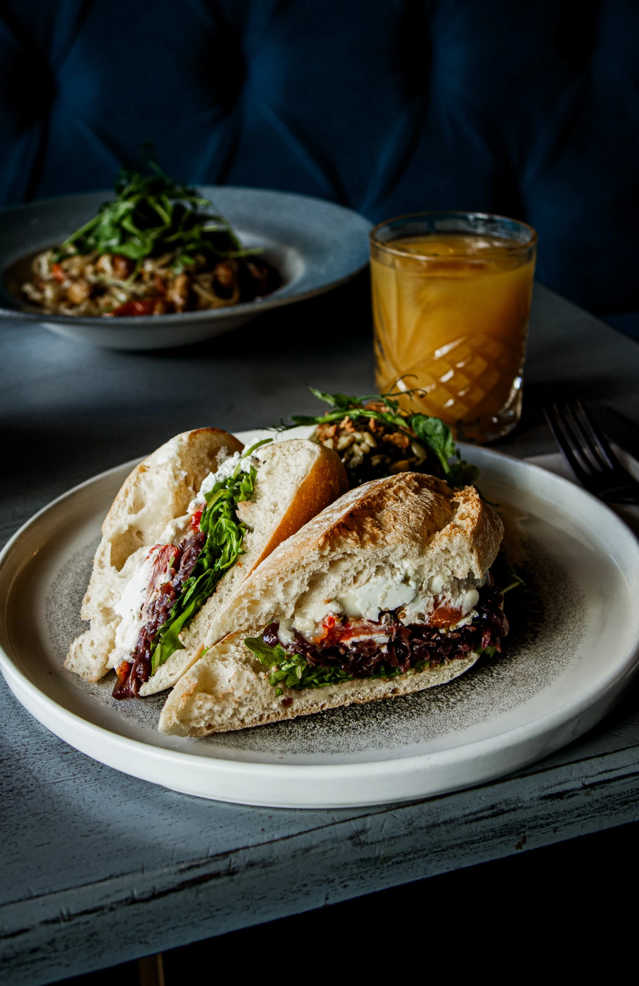 two-images-goatscheesesandwich